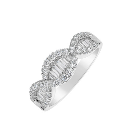 Prsten s diamanty Luxy Connection