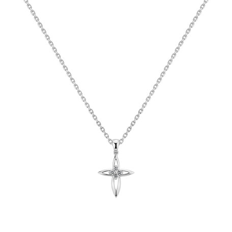 Přívěs s diamanty Celestial Cross