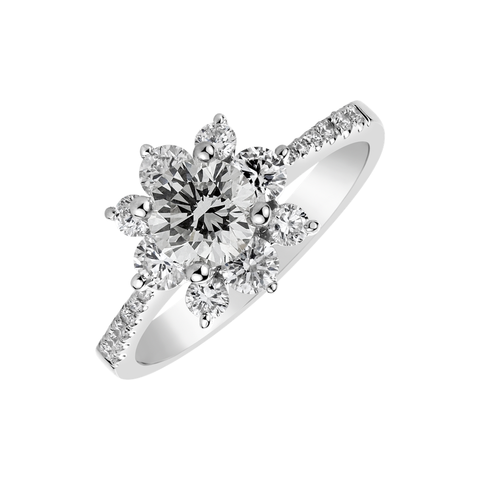 Prsten s diamanty Rhenei
