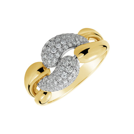 Prsten s diamanty Aubin