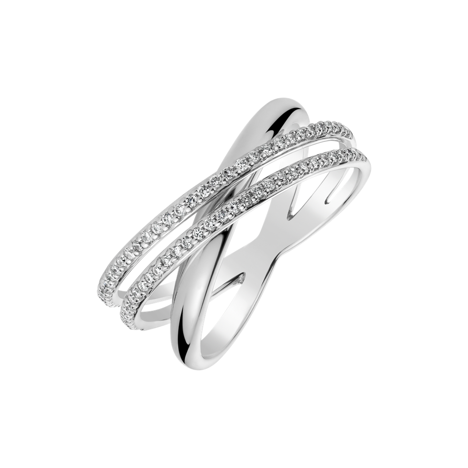 Prsten s diamanty Sparkle Orbit