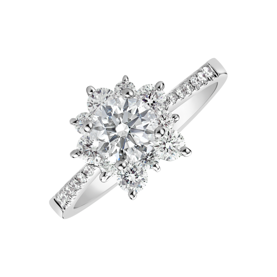 Prsten s diamanty Frozen Starlet