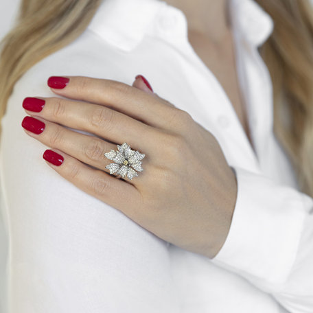 Prsten s diamanty Lorene