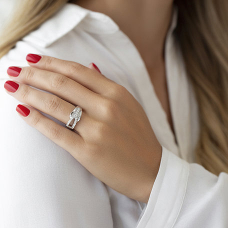 Prsten s diamanty Amber