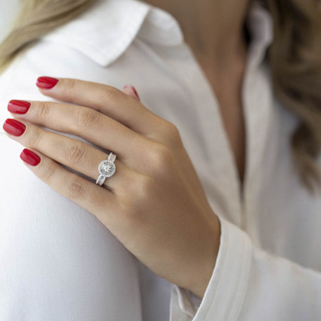 Prsten s diamanty Victoire