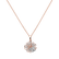 Náhrdelník s diamanty Flower Star4