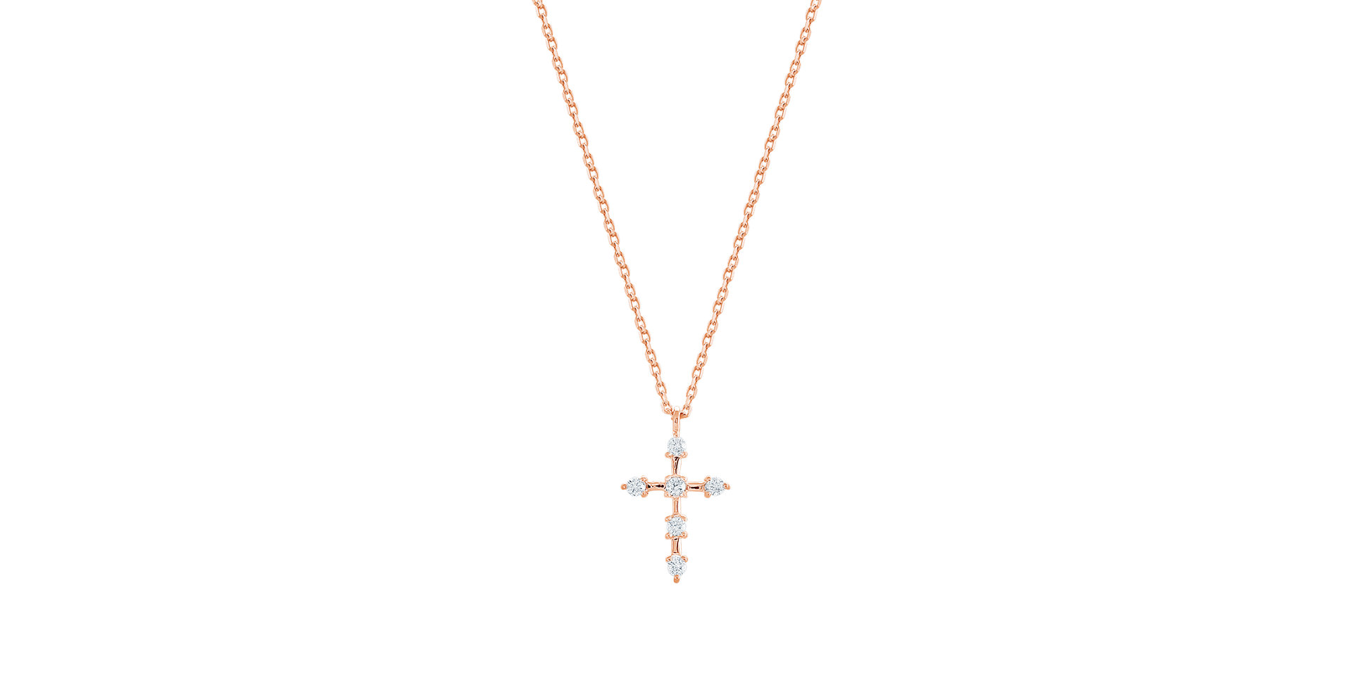 Náhrdelník s diamanty Secret Glory