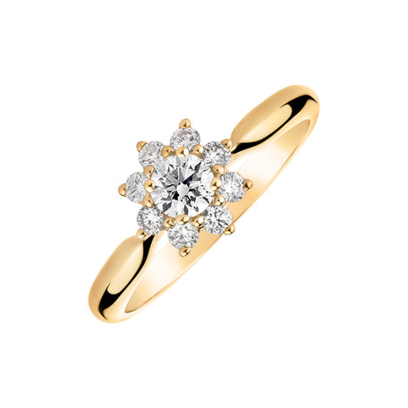 Prsten s diamanty Starlet Blossom