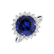 Prsten s tanzanitem a diamanty Sun Impression4