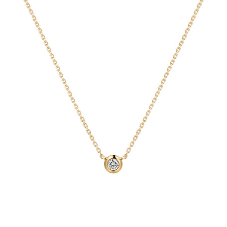 Náhrdelník s diamantem Sparkling Drop