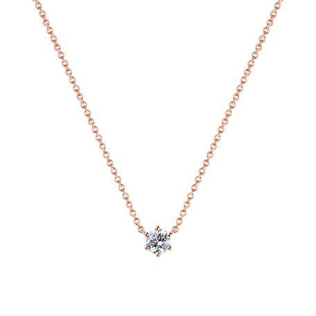 Náhrdelník s diamantem Essential Drop