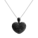 Náhrdelník s černými diamanty Heart Brilliance4