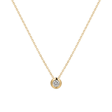 Náhrdelník s diamantem Secret Drop