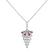 Náhrdelník s diamanty a rubíny Royal Mesh3