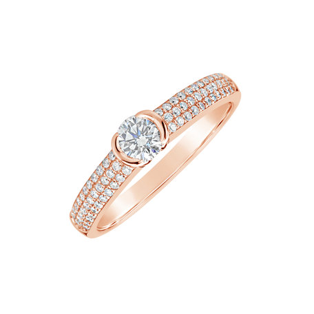 Prsten s diamanty Melissande
