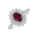 Prsten s rubínem a diamanty Majesty4