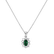 Náhrdelník se smaragdem a diamanty Goddess Elegance4