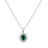Náhrdelník se smaragdem a diamanty Goddess Elegance4