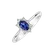 Prsten s tanzanitem a diamanty Trixie Princess5