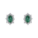 Náušnice se smaragdem a diamanty Mary Magdalene5