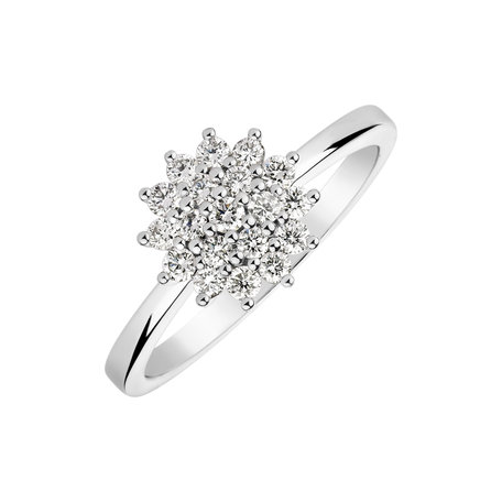 Prsten s diamanty Delicate Star