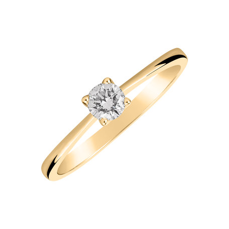 Prsten s diamantem Guardian Kiss