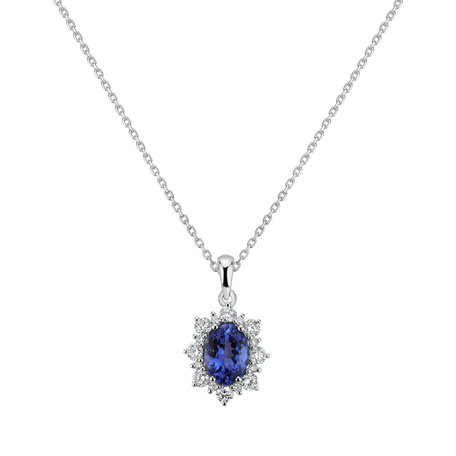 Přívěs s tanzanitem a diamanty Royal Aurora
