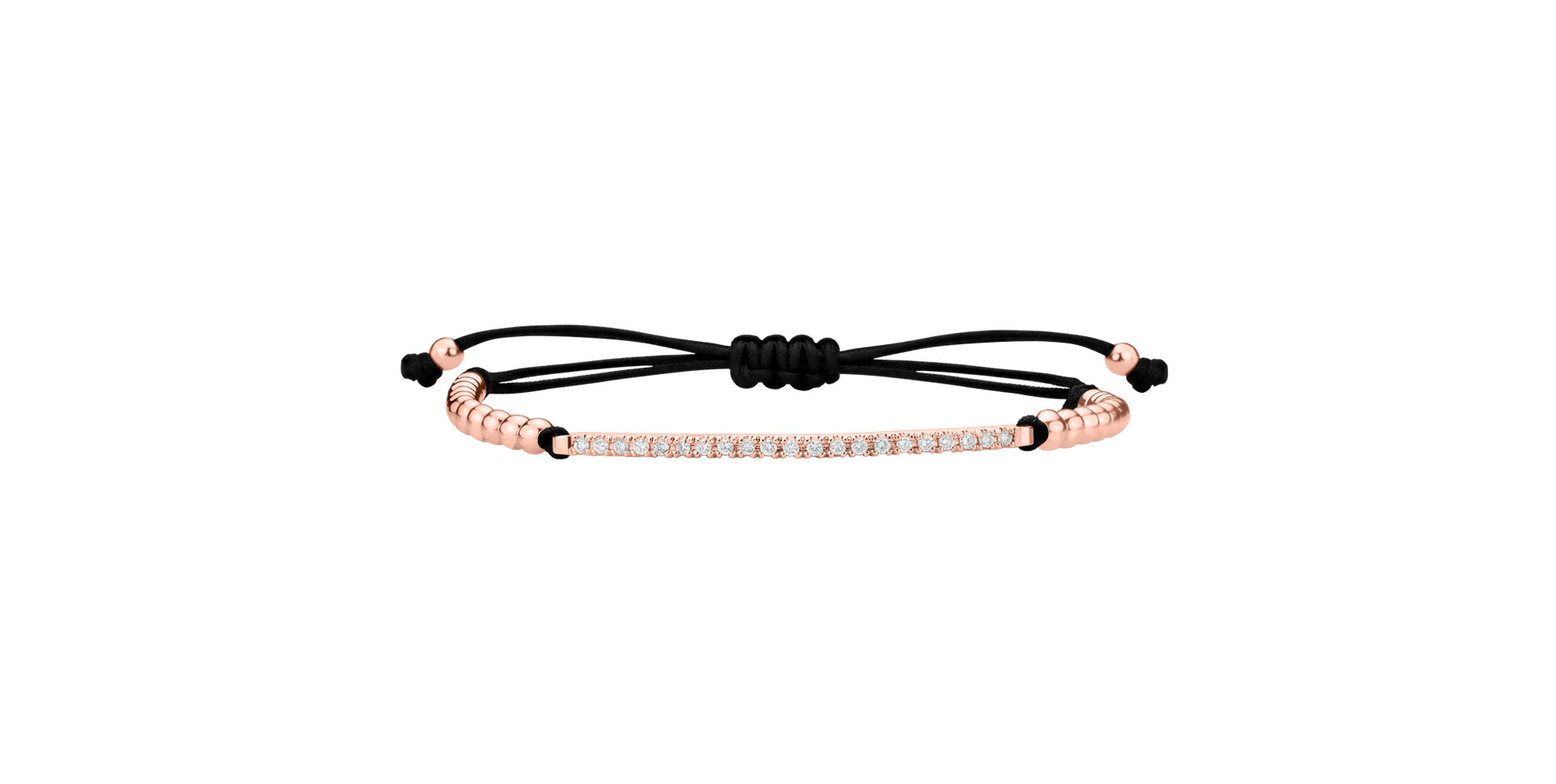 Náramek s diamanty Shamballa