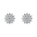Náušnice s diamanty Delicate Star5