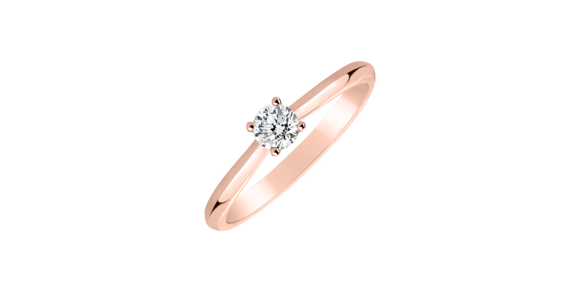 Prsten s diamantem Divine Love
