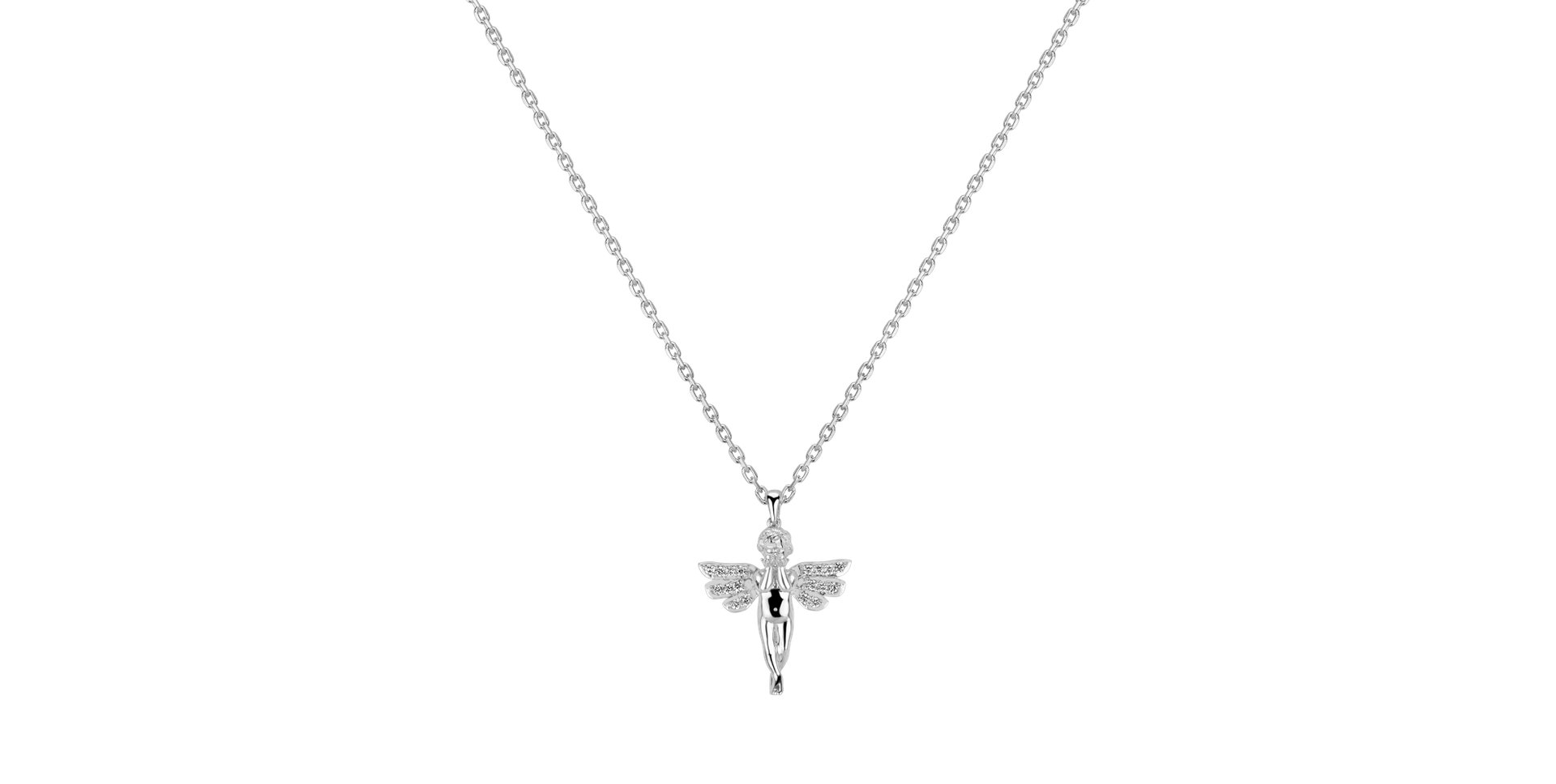 Přívěs s diamanty Glossy Angel
