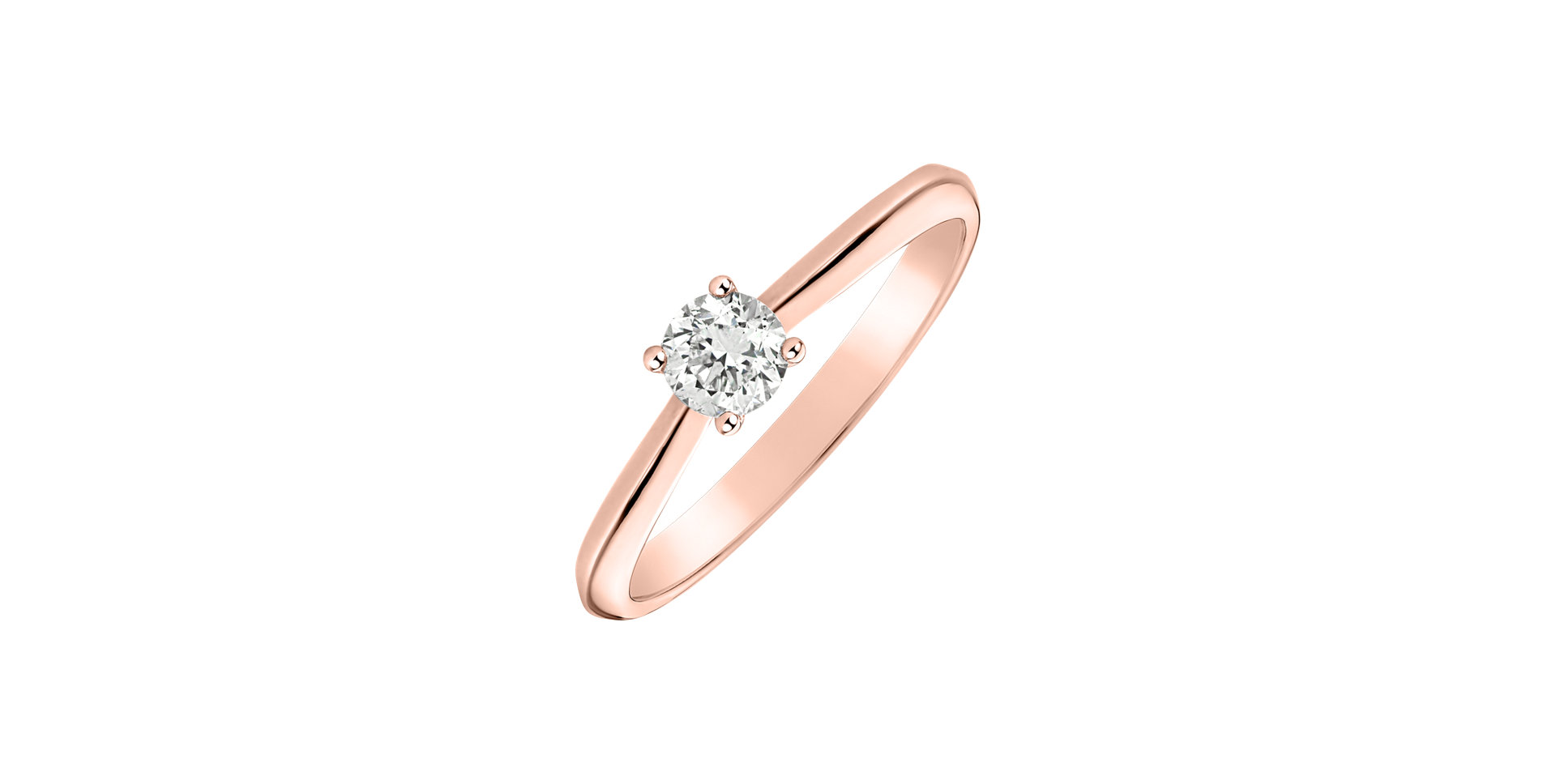 Prsten s diamantem Divine Love