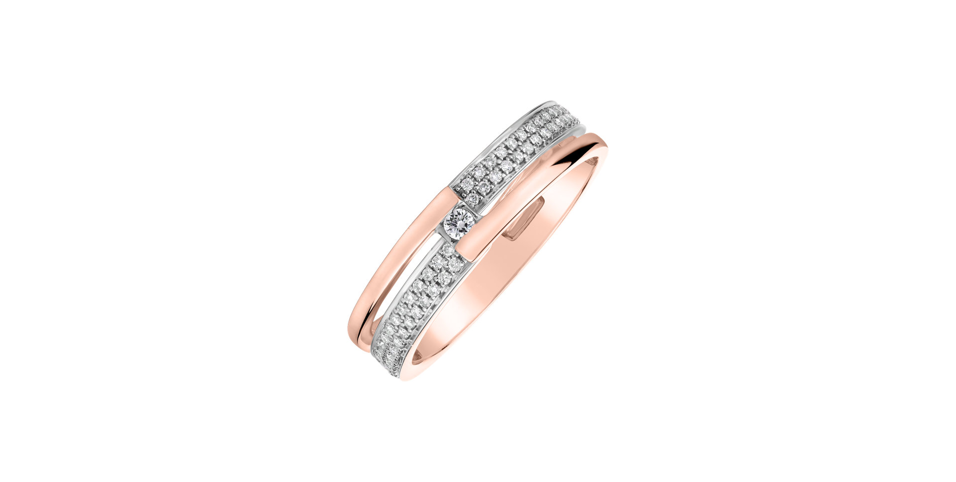 Prsten s diamanty Sparkling Andromeda