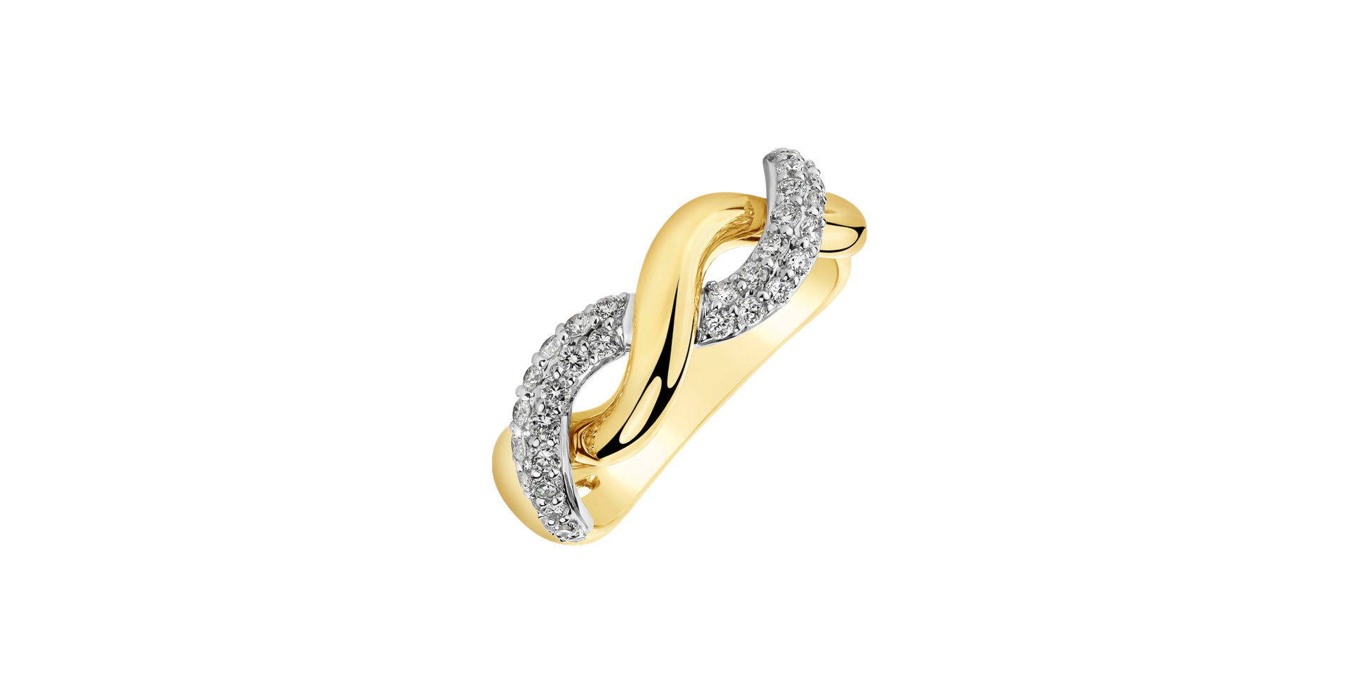 Prsten s diamanty Witching Ray