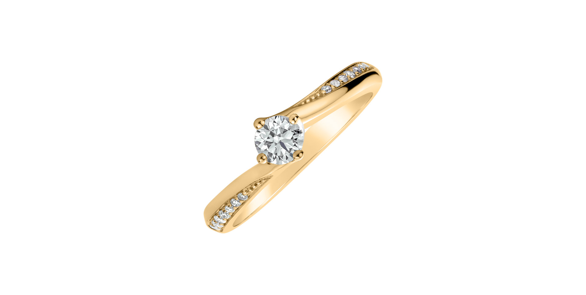 Prsten s diamanty Shiny Poetry