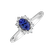 Prsten s tanzanitem a diamanty Trixie Princess4