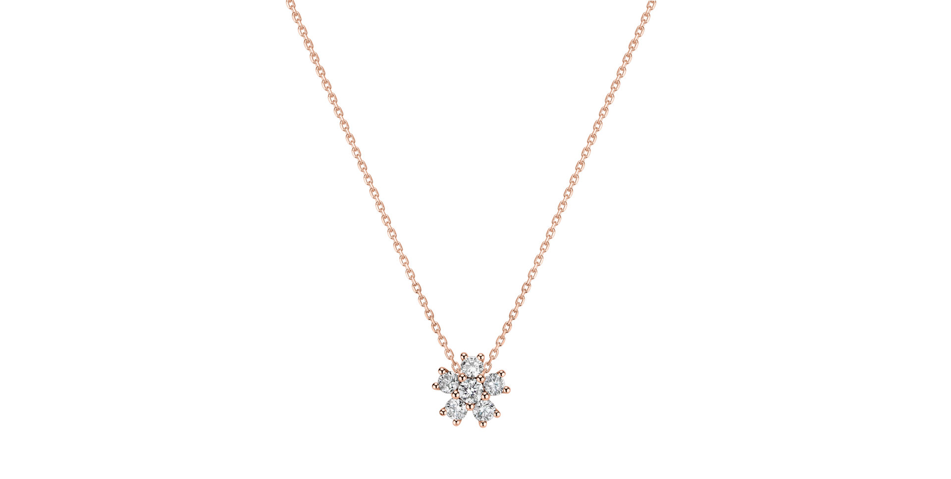 Náhrdelník s diamanty Sparkling Starlet