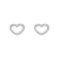 Náušnice s diamanty Shiny Hearts5
