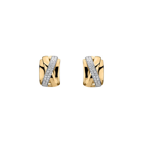 Náušnice s diamanty Galaxy Signature