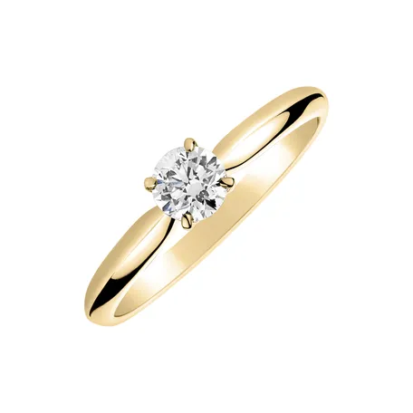Prsten s diamantem One Love