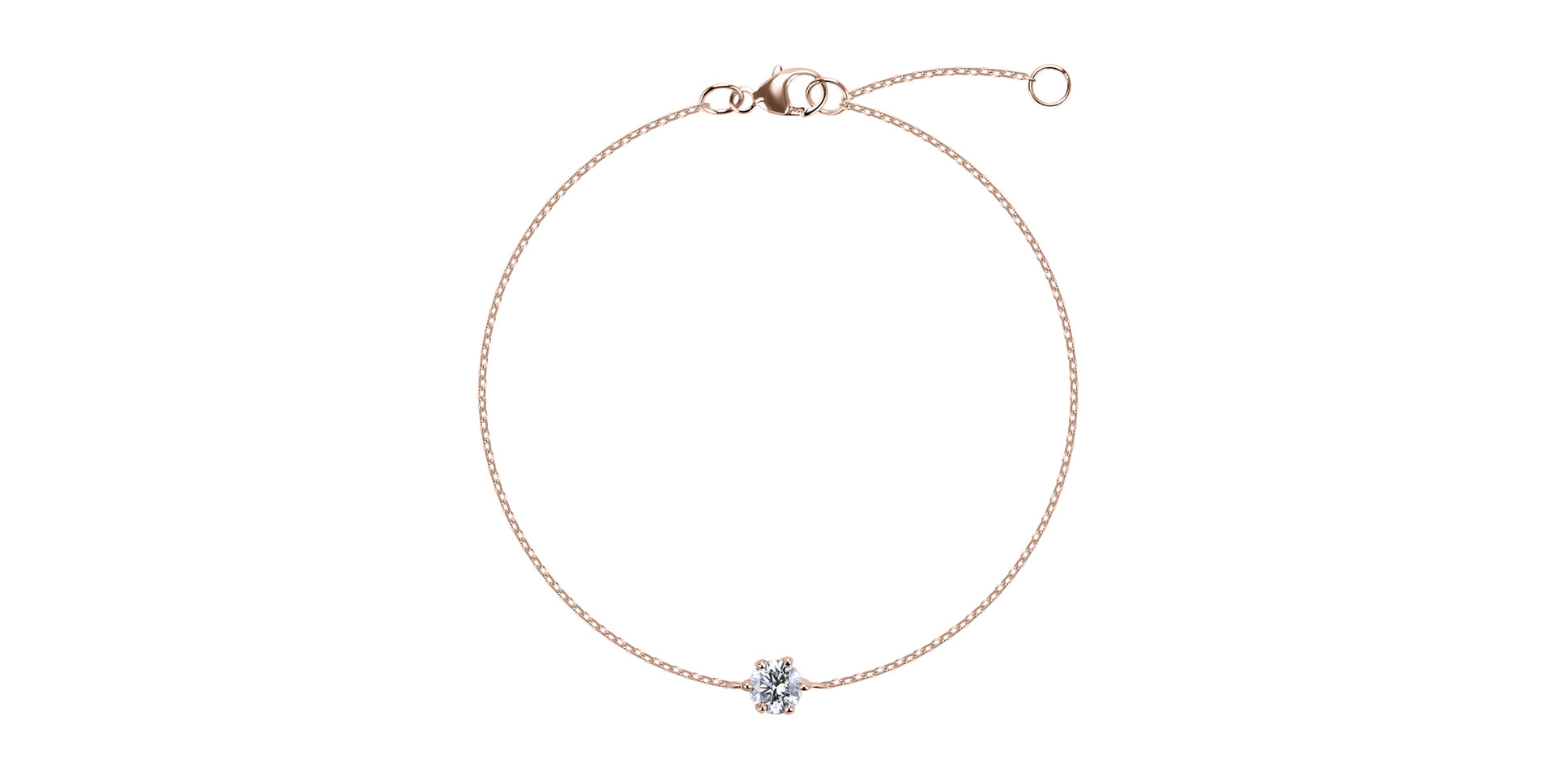 Náramek s diamantem Essential Shine