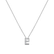 Náhrdelník s diamanty Glittering Letter E4