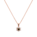 Přívěs s bílými a hnědými diamanty Snow Star3