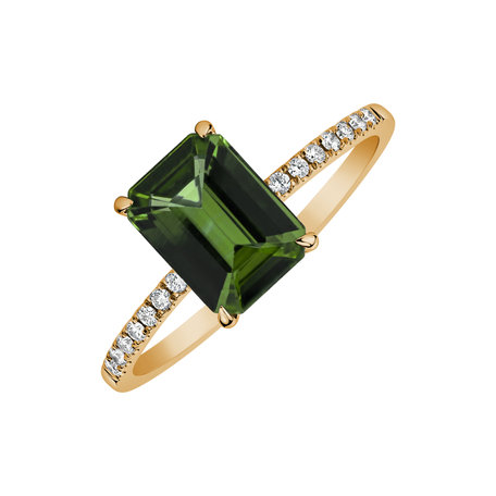 Prsten s turmalínem a diamanty Perfect Promise