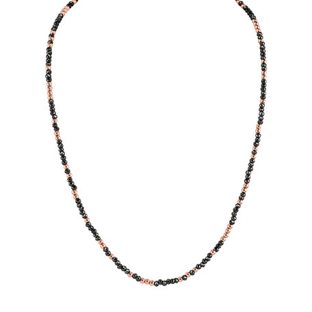 Náhrdelník s černými diamanty Night Chain