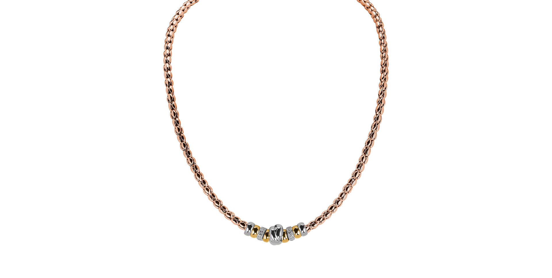 Náhrdelník s diamanty Lyra