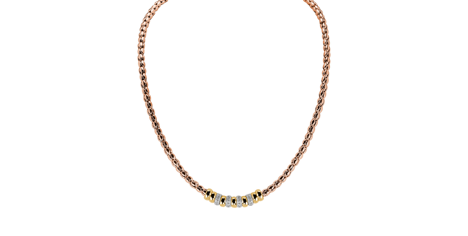 Náhrdelník s diamanty Gia