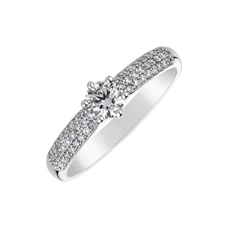 Prsten s diamanty Niedamir