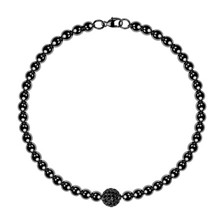 Náramek s černými diamanty Dazzling Allure