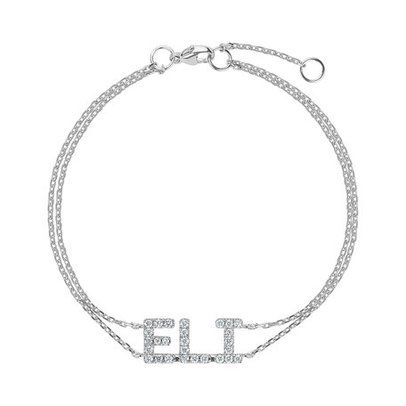 Náramek s diamanty Eli Diamonds